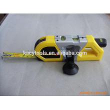 Multifunctional 3m tape measure and laser spirit level